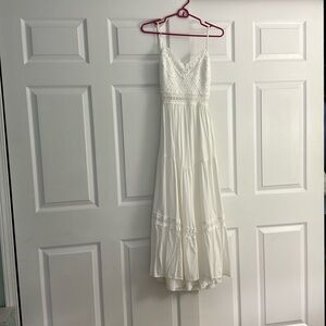 Lulus small white dress